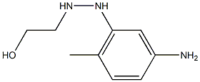 2-[2-(3-Amino-6-methylphenyl)hydrazino]ethanol Struktur