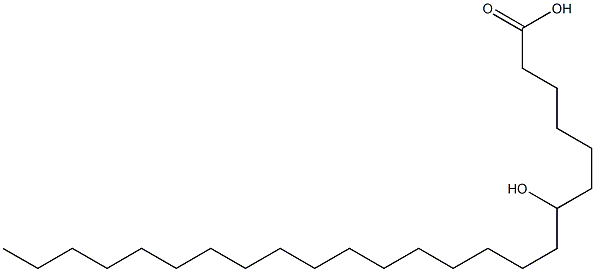 7-Hydroxytetracosanoic acid Struktur