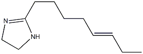 2-(5-Octenyl)-1-imidazoline Struktur