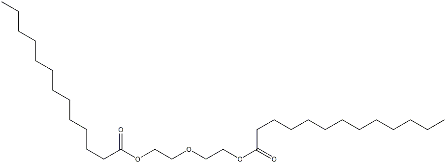 Bistridecanoic acid oxybisethylene ester Struktur