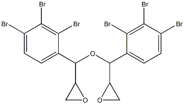 2,3,4-Tribromophenylglycidyl ether Struktur