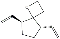 (5S,8S)-5,8-Diethenyl-1-oxaspiro[3.4]octane Struktur