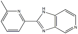 2-(6-Methylpyridin-2-yl)-1H-imidazo[4,5-c]pyridine Struktur