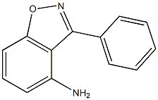 3-Phenyl-1,2-benzisoxazol-4-amine Struktur