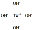 Terbium(IV)tetrahydoxide Struktur