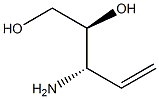 (2S,3S)-3-Amino-4-pentene-1,2-diol Struktur