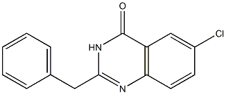 6-Chloro-2-benzylquinazolin-4(3H)-one Struktur