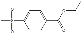 4-(Methylsulfonyl)benzoic acid ethyl ester Struktur