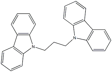 9,9'-(1,3-Propanediyl)bis(9H-carbazole) Struktur