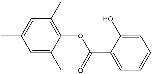 2-Hydroxybenzoic acid 2,4,6-trimethylphenyl ester Struktur