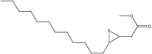 3,4-Epithiopalmitic acid methyl ester Struktur