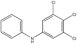 3,4,5-Trichlorophenylphenylamine Struktur