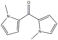 2,2'-Carbonylbis(1-methyl-1H-pyrrole) Struktur