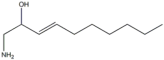 1-Amino-3-decen-2-ol Struktur