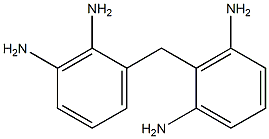 2-[(2,3-Diaminophenyl)methyl]-1,3-benzenediamine Struktur