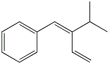 (1Z)-1-Phenyl-2-isopropyl-1,3-butadiene Struktur