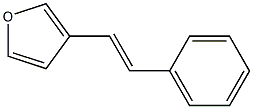 3-(Styryl)furan Struktur