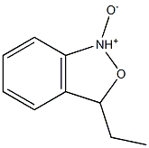 3-Ethyl-1,3-dihydro-2,1-benzisoxazole 1-oxide Struktur