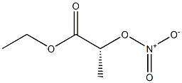 [R,(+)]-2-(Nitrooxy)propionic acid ethyl ester Struktur