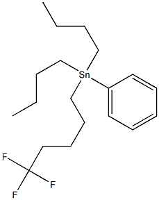 4-(Trifluoromethyl)phenyltributylstannane Struktur