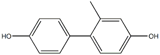 2-Methyl-1,1'-biphenyl-4,4'-diol Struktur