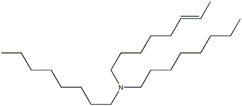 N,N-Dioctyl-6-octenylamine Struktur