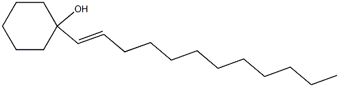 1-[(E)-1-Dodecen-1-yl]cyclohexanol Struktur