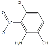 Chloro-nitro-2-aminophenol Struktur