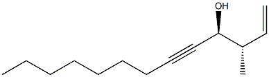 (1S)-1-[(S)-1-Methyl-2-propenyl]-2-decyn-1-ol Struktur