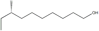 [S,(+)]-8-Methyl-1-decanol Struktur