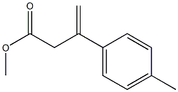 3-(p-Tolyl)-3-butenoic acid methyl ester Struktur