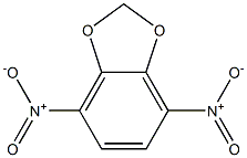 4,7-Dinitro-1,3-benzodioxole Struktur