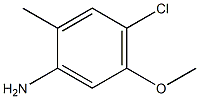 2-Methyl-4-chloro-5-methoxyaniline Struktur