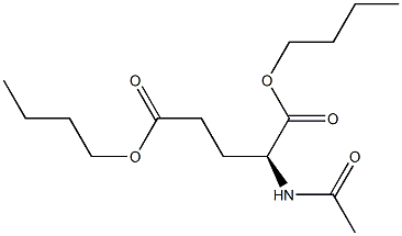 N-Acetylglutamic acid dibutyl ester Struktur