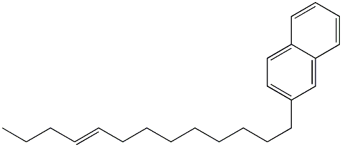 2-(9-Tridecenyl)naphthalene Struktur