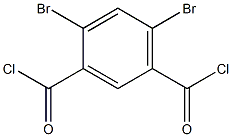 4,6-Dibromoisophthalic acid dichloride Struktur