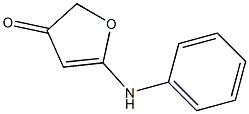 2-Anilino-4,5-dihydrofuran-4-one Struktur