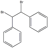 1,1'-[(1R,2R)-1,2-Dibromo-1,2-ethanediyl]bisbenzene Struktur