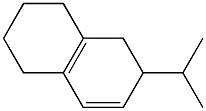 1,2,3,4,5,6-Hexahydro-6-isopropylnaphthalene Struktur