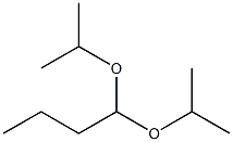 Butyraldehyde diisopropyl acetal Struktur