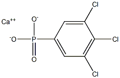 3,4,5-Trichlorophenylphosphonic acid calcium salt Struktur