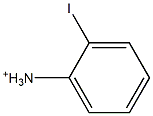 2-Iodoanilinium Struktur