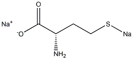 (S)-2-Amino-4-(sodiothio)butanoic acid sodium salt Struktur