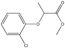 2-(2-Chlorophenoxy)propanoic acid methyl ester Struktur