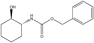 (1R,2R)-2-(Benzyloxycarbonylamino)cyclohexanol Struktur