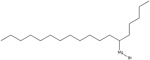 (1-Pentyltridecyl)magnesium bromide Struktur