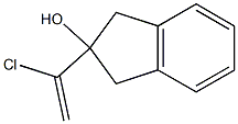 2-(1-Chloroethenyl)indan-2-ol Struktur