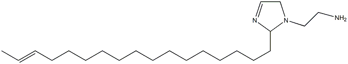 1-(2-Aminoethyl)-2-(15-heptadecenyl)-3-imidazoline Struktur