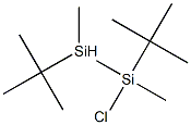 2-Chloro-2,3-di-tert-butyl-2,3-disilabutane Struktur