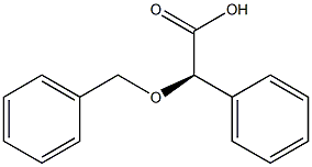 [R,(-)]-(Benzyloxy)phenylacetic acid Struktur